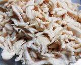 レンジで簡単♪鶏ささみのバンバンジー作り方8写真