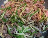 青椒肉絲作り方14写真