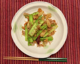 ぎんぼと鶏皮のおかか炒め作り方8写真