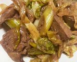 レバーと野菜炒め作り方5写真