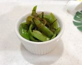 レンジで簡単♥ピーマンの塩昆布和え作り方3写真