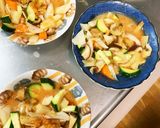 根菜チクワ豚キムチ丼味スペインオムレツ風作り方17写真