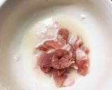 全てレンジ梅わさびダレ炒め味豚平焼き風作り方6写真