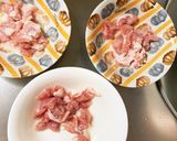 全てレンジ梅わさびダレ炒め味豚平焼き風作り方8写真