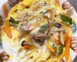 全てレンジ梅わさびダレ炒め味豚平焼き風作り方16写真