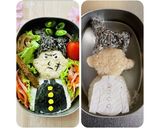 簡単キャラ弁_φ( ̄ー ̄ )<横着編>作り方23写真