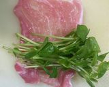 やみつき！豆苗の豚肉巻き作り方3写真