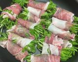 やみつき！豆苗の豚肉巻き作り方4写真