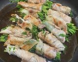 やみつき！豆苗の豚肉巻き作り方6写真
