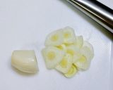 にんにくスプラウトの根でカリカリチーズ作り方3写真