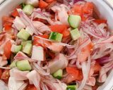 【10分で出来る】イカと野菜のマリネ作り方3写真