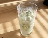 抹茶フラペチーノ風をかき氷機で再現作り方18写真
