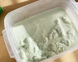 抹茶フラペチーノ風をかき氷機で再現作り方17写真