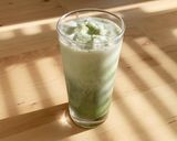 抹茶フラペチーノ風をかき氷機で再現作り方21写真