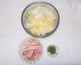 豚バラと白菜のシャキみそ炒め作り方1写真