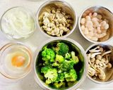 ブロッコリーのシンプルボンゴレ風炒め♡作り方1写真
