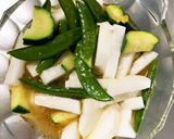 全てレンジ長芋スナップエンドウの生姜漬け作り方13写真