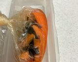 #お弁当 #お花 #バラ 人参の甘酢漬け作り方2写真