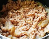 豚バラ薄切り肉で作る豚丼作り方4写真