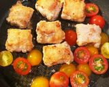 厚揚げの豚肉巻き トマトソース作り方8写真