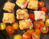 厚揚げの豚肉巻き トマトソース作り方8写真