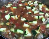 簡単♡ズッキーニと豆腐入ミネストローネ作り方10写真
