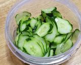 ワインビネガーできゅうりの酢の物♪作り方1写真