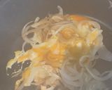 新玉ねぎの玉子とじ 簡単作り方4写真