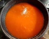 自家製　梅干しで味が締まる梅トマトソース作り方5写真