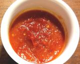 自家製　梅干しで味が締まる梅トマトソース作り方8写真