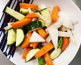 全てレンジ食べ切り洋風生姜温野菜サラダ作り方7写真