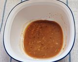 レンコンと鶏肉・にんじんの白みそマスタード和え作り方1写真