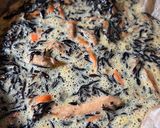 ひじきの煮物の卵蒸し作り方3写真