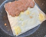 春巻きの皮でパリパリピザタコスバーガー風作り方19写真