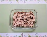 簡単昼食！胡瓜レタス梅冷しゃぶ豚丼サラダ作り方5写真