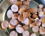 ニラ玉ソーセージ🥚🌭作り方2写真