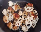 れんこんとささみのマヨ照り焼き作り方6写真
