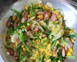 とうもろこしのナポリタン作り方8写真
