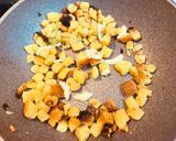 賞味期限寸前食パンでスナック感覚クルトン作り方5写真