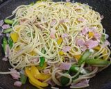 カラフル野菜のペペロンチーノ作り方5写真