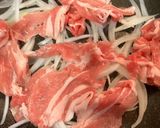 豚丼1人分⭐︎温玉のせ作り方2写真