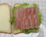 カリカリベーコンと南瓜のサンドイッチ作り方6写真