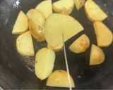 新じゃがカレー味のオープンオムレツ作り方3写真