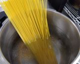 うま味たっぷり♪あごだし明太子パスタ作り方1写真