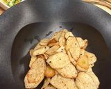 マコモダケのニンニクバター炒め作り方6写真