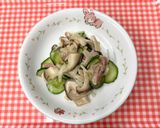 ［保育園幼児食］きのこのサラダ作り方7写真
