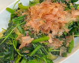 煮浸し風！時短簡単ほうれん草の出汁炒め作り方6写真