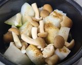 冬瓜しめじの煮物作り方1写真