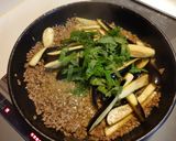 茄子と大葉とひき肉の味噌炒め作り方4写真