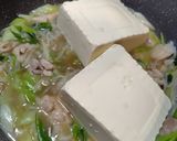 鶏もも肉と豆腐のあっさり煮作り方7写真